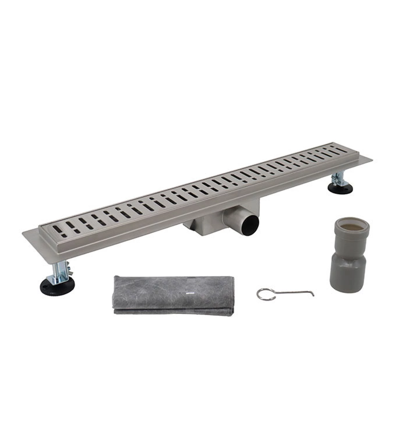 Tuš kanalica 60cm PROFIL M WAVE brushed PMW-600CR