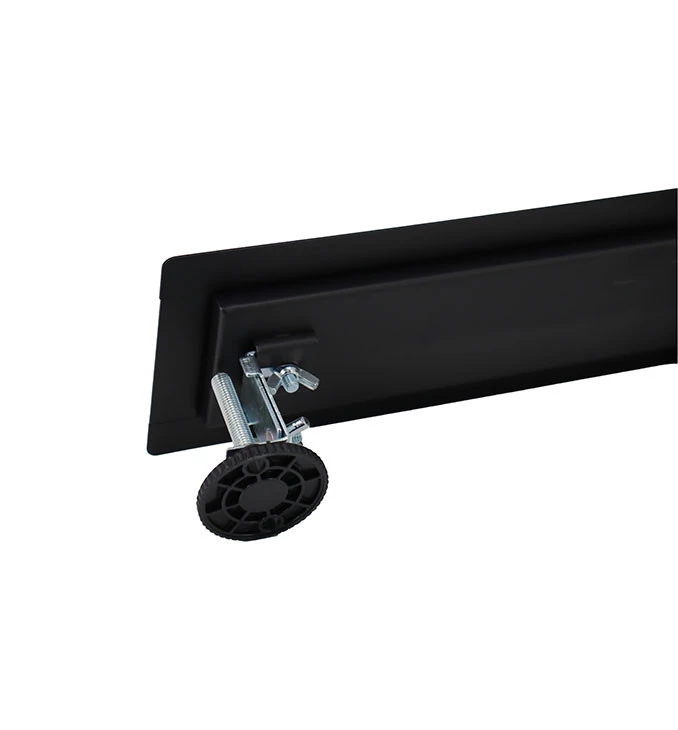 Tuš kanalica 60cm PROFIL M WAVE teflon black PMW-600MB