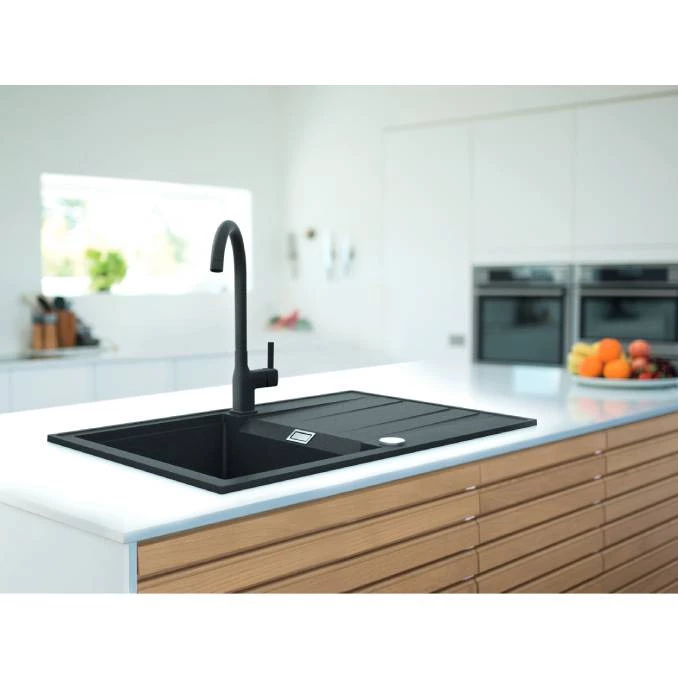 Granitna sudopera MILO AVANGARD 78x50 Lava stone sa sifonom AVA.L.1KDO7
