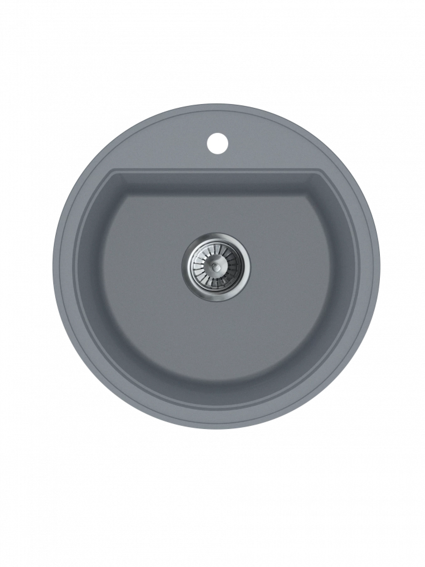 Granitna sudopera MILO ESSENCE O51 Diamond grey sa sifonom ESS.D.1KBO
