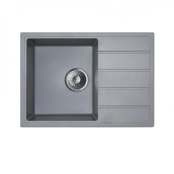 Granitna sudopera MILO METRO 62x44 Diamond grey sa sifonom MET.D.1KKO