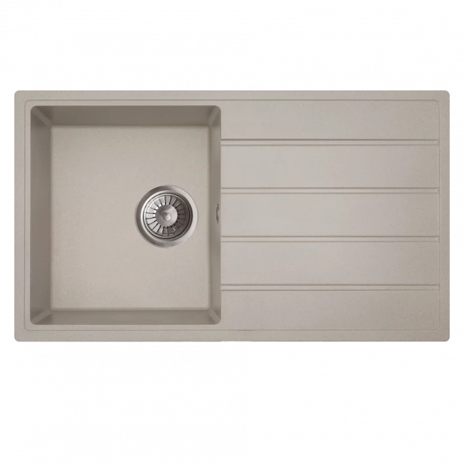Granitna sudopera MILO METRO 76x44 Pure sand sa sifonom MET.P.1KDO