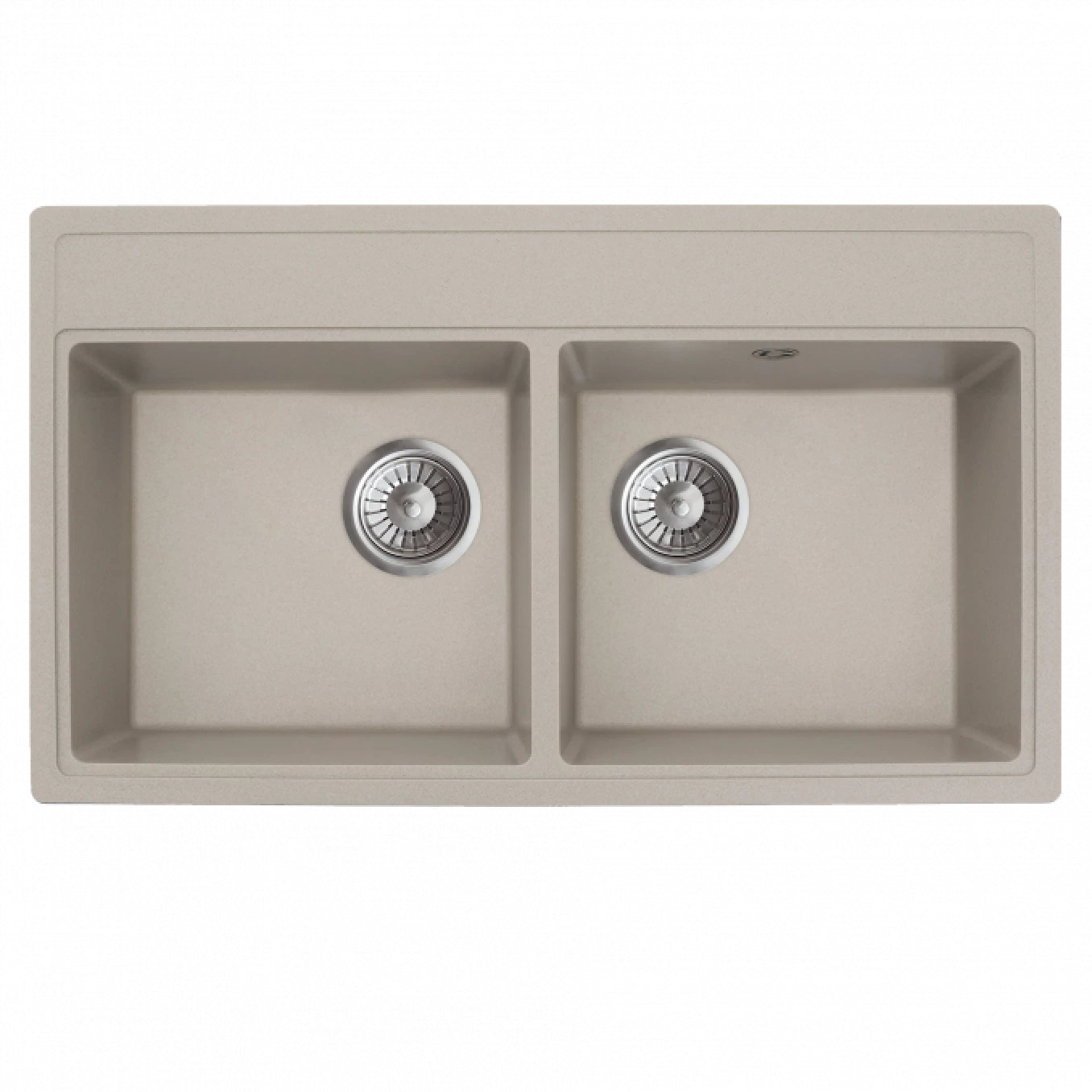 Granitna sudopera MILO METRO 76x44 Pure sand sa sifonom dupla MET.P.2KBO