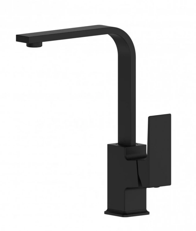 Baterija QUADRA NEW MINOTTI mat crna za sudoper 1518B
