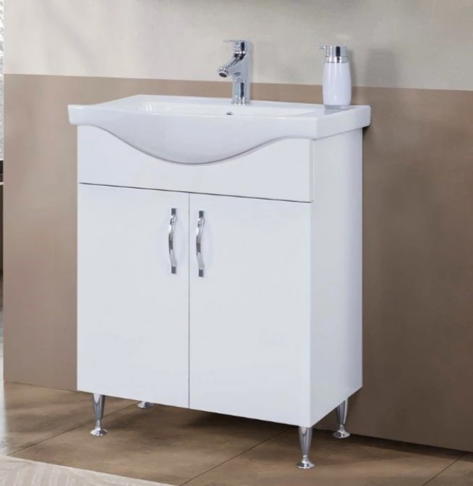 Toaletni ormaric LineArt DORA 80cm white sa lavaboom DRA0800.BS