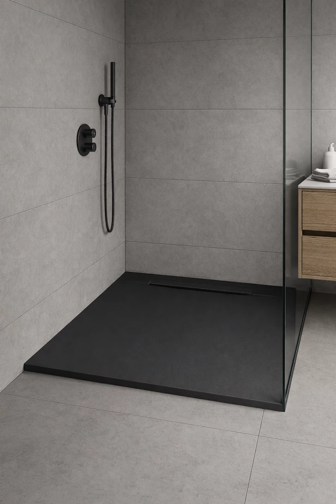 Tuš kada FORMAT ROME 90x90 ANTRACITE