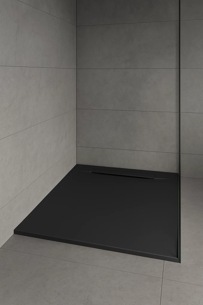 Tuš kada FORMAT VENICE 100x80 BLACK