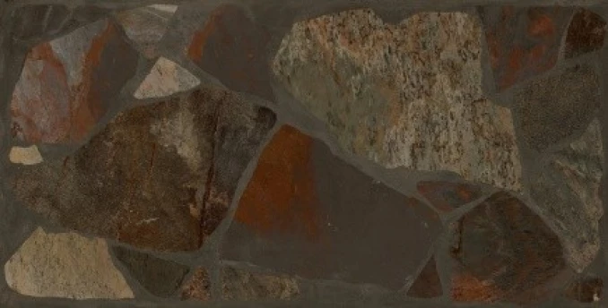 ROCK SLATE NERO MULTI CARVING 60x120-Keramicka plocica