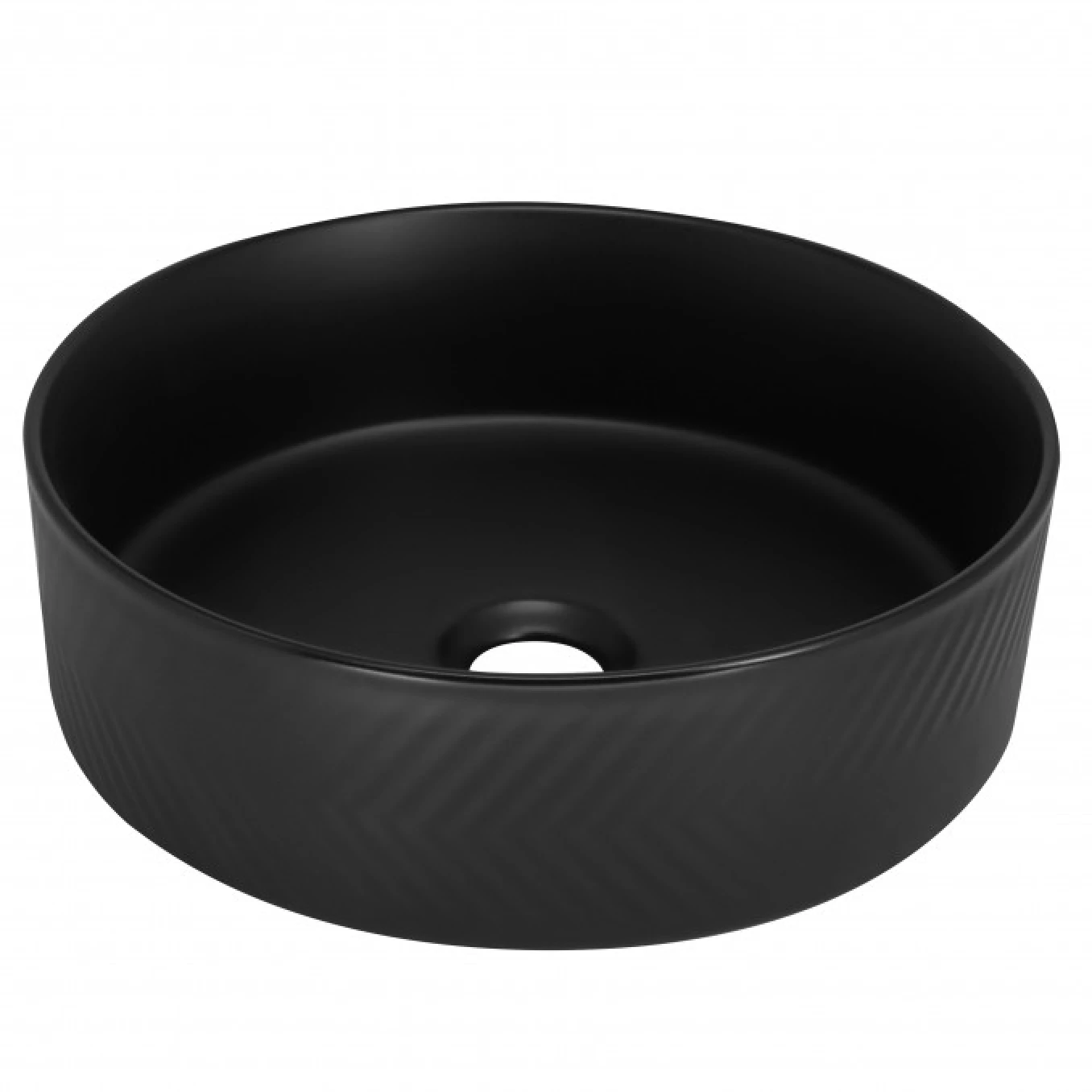 Lavabo nadgradni Minotti 7038CM 360x360x120 mat crni