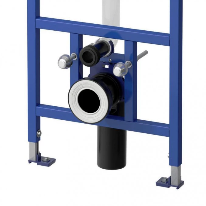 Vodokotlic ugradni LAUFEN mat hrom set sa wc šoljom OPTIMO i wc daskom SET02