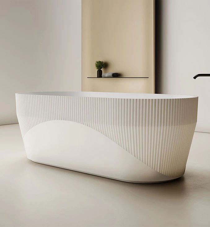 Kada samostojeca COPEN GINGER 1500x750x580mm mat bijela C-08-S1003MW