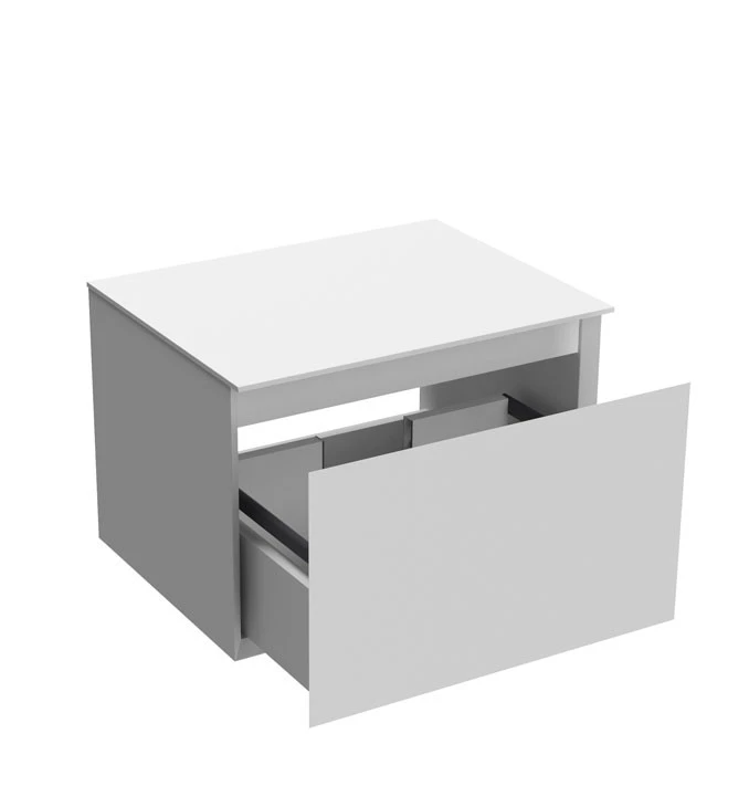 Toaletni ormaric TISA 60cm sa bijelom nadgradnom plocom TSA0600.BS white