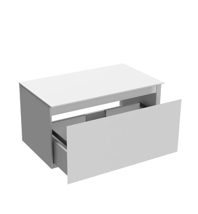 Toaletni ormaric TISA 80cm sa bijelom nadgradnom plocom TSA0800.BS white
