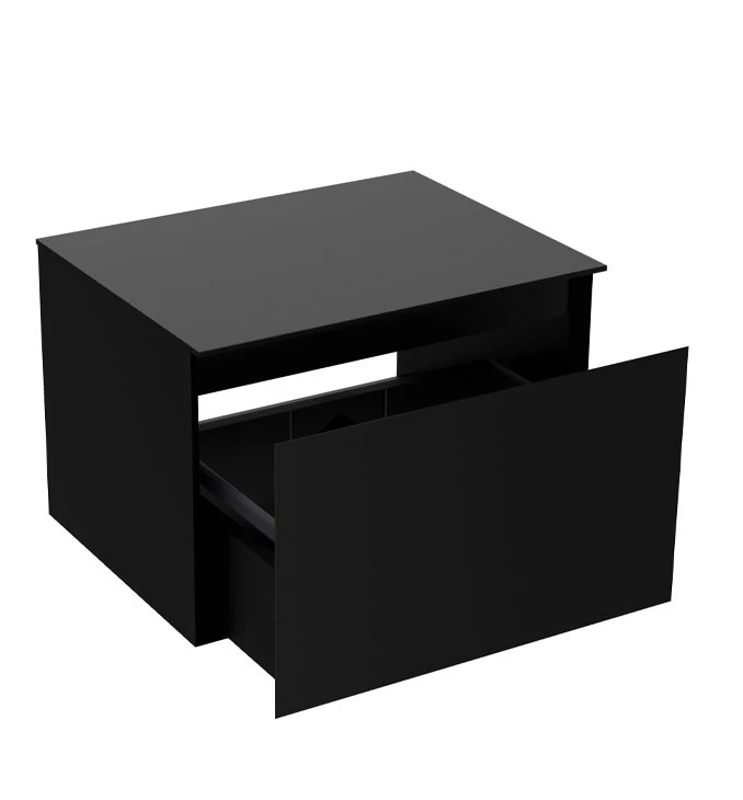 Toaletni ormaric TISA 60cm sa crnom nadgradnom plocom TSA0600.BS black