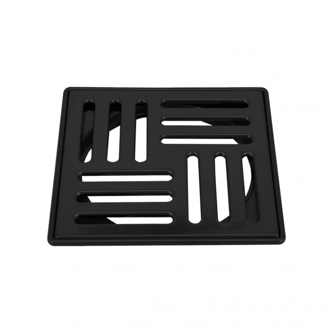 Podna rešetka PROFIL M 150x150 teflon black PMSQ-150MB