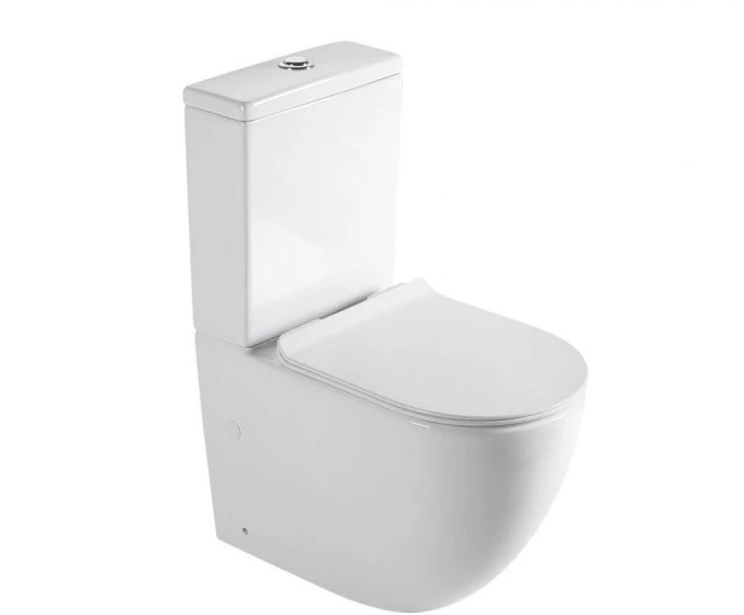 Monoblok OPTIMO rimless sa duroplast soft close wc daskom MBF001