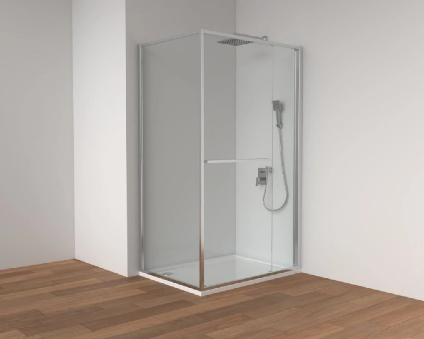 Tuš kabina kvadratna 120x80x200 6mm staklo providno COPEN ATLAS PRO 1V C-02-43K12801V