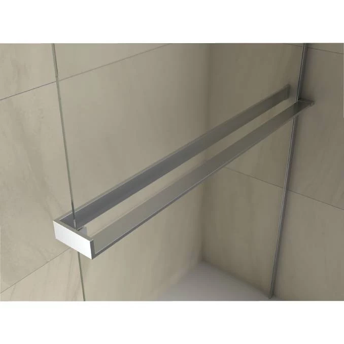 Paravan Walk-in 100x200 8mm COPEN MONTE SUPERIORE polica i držac hromi C-02-WIS100CR