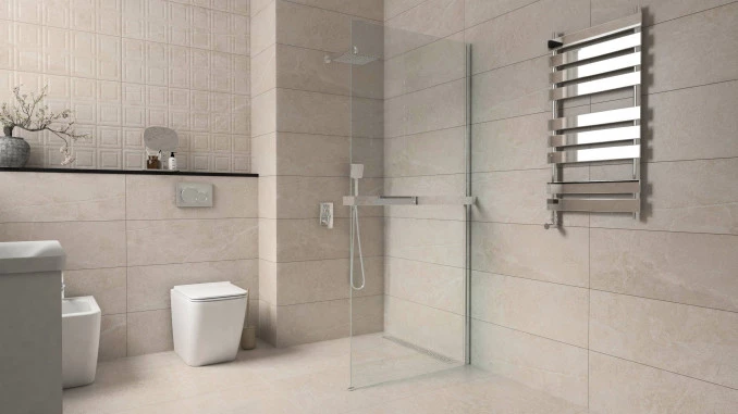 Paravan Walk-in 100x200 8mm COPEN MONTE SUPERIORE polica i držac hromi C-02-WIS100CR