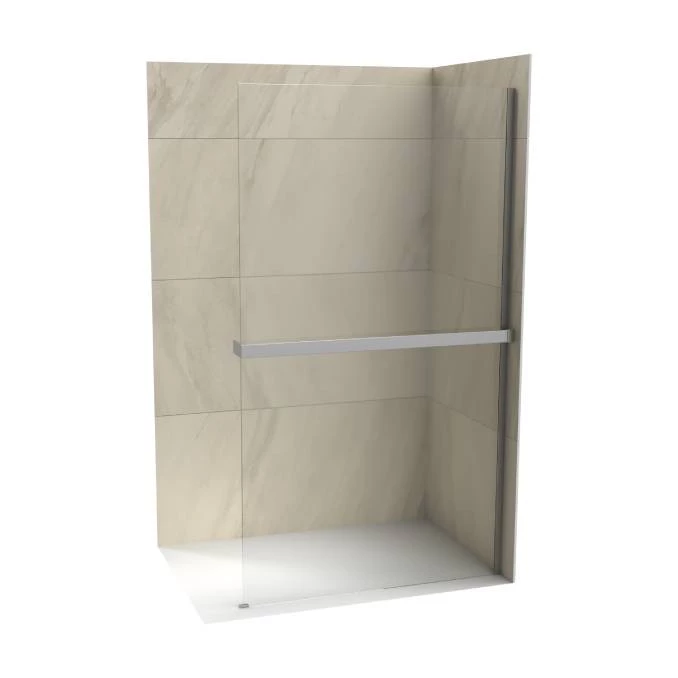 Paravan Walk-in 100x200 8mm COPEN MONTE SUPERIORE polica i držac hromi C-02-WIS100CR