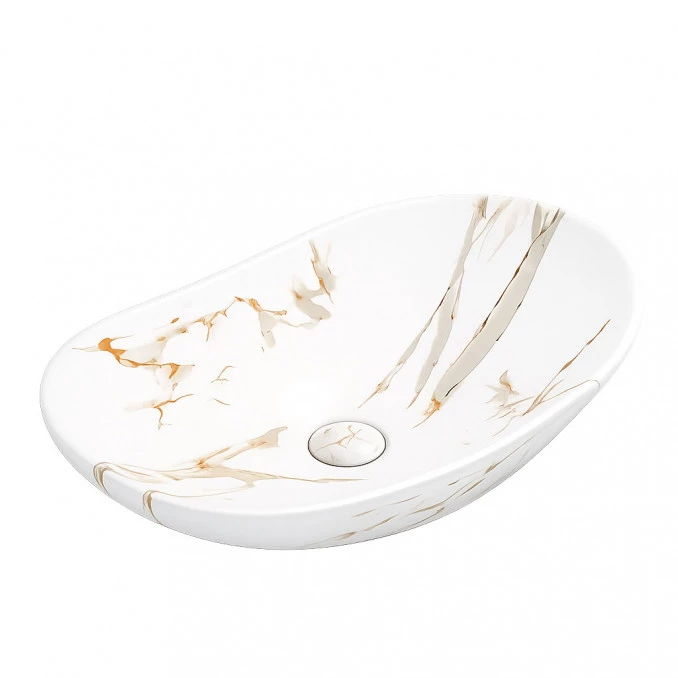 Lavabo nadgradni Minotti 7030CAL CALACATA 615x360
