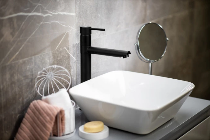 Baterija TUBO DARK ELEGANCE za lavabo visoka 6119B