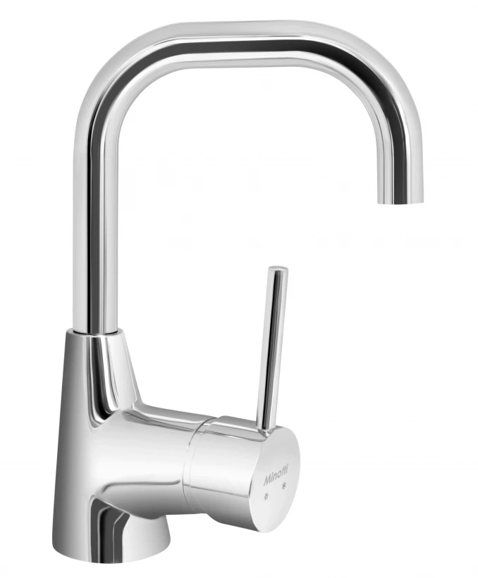 Baterija za lavabo MINOTTI TUBO labud lula