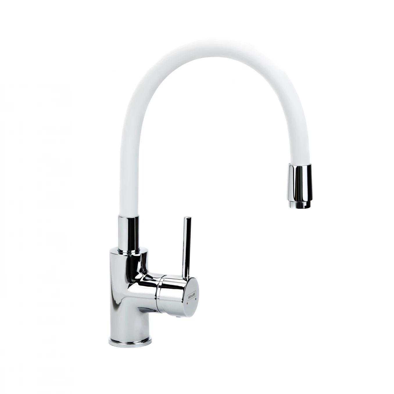 Baterija TUBO DARK ELEGANCE za sudoberu sa 2 cijevi gibljiva lula bijela 6129W
