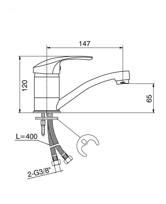 Baterija STANDARD za sududoper 6884-S