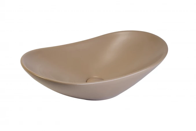 Lavabo nadgradni MINOTTI 615x360x155 mat bež