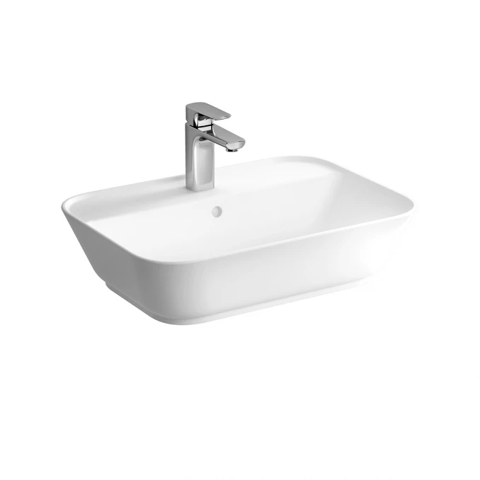 Lavabo nadgradni 60 cm VITRA GEO sa otvorom za slavinu 7426B003-0001