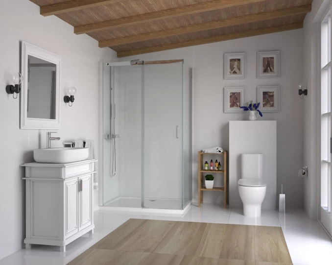 Tuš paravan 120x195 8mm COPEN TITAN easy slide sistem C-02-5120