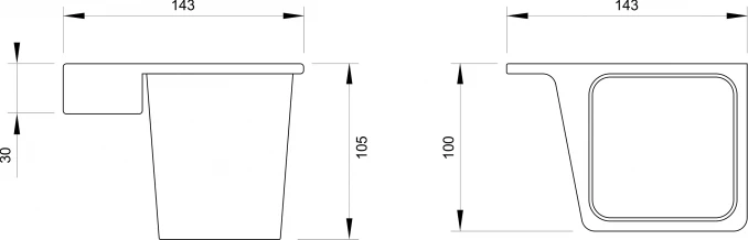 Držač čaše CONCEPT LINEA