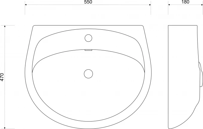 Lavabo ECO 550