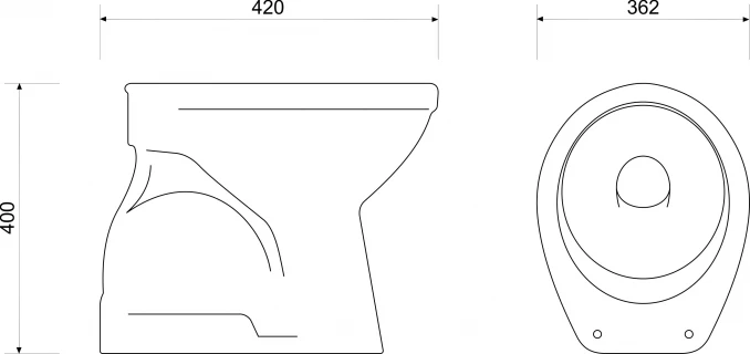 WC šolja ECO simplon