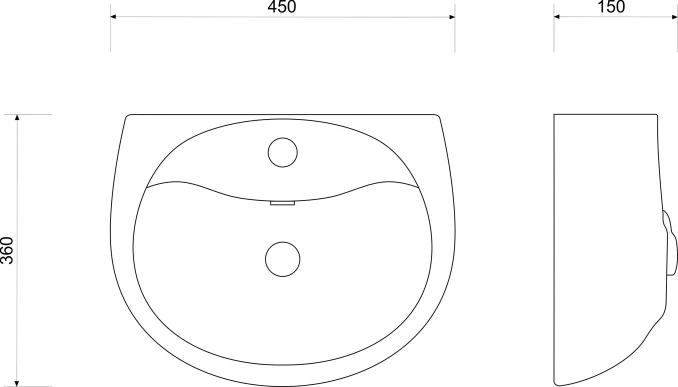 Lavabo ECO 450