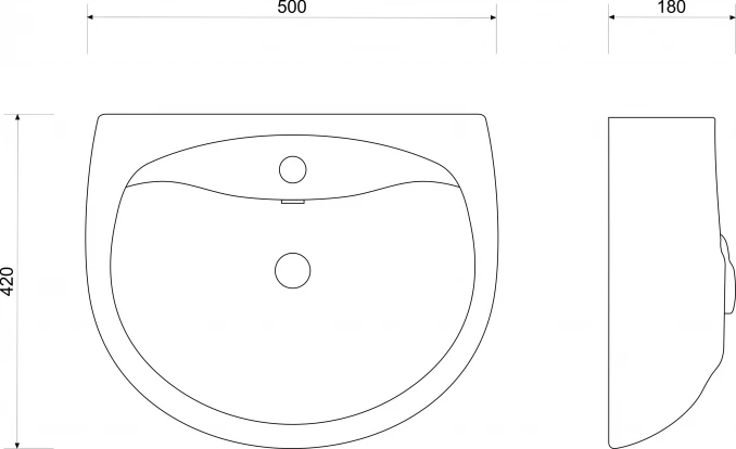 Lavabo ECO 500