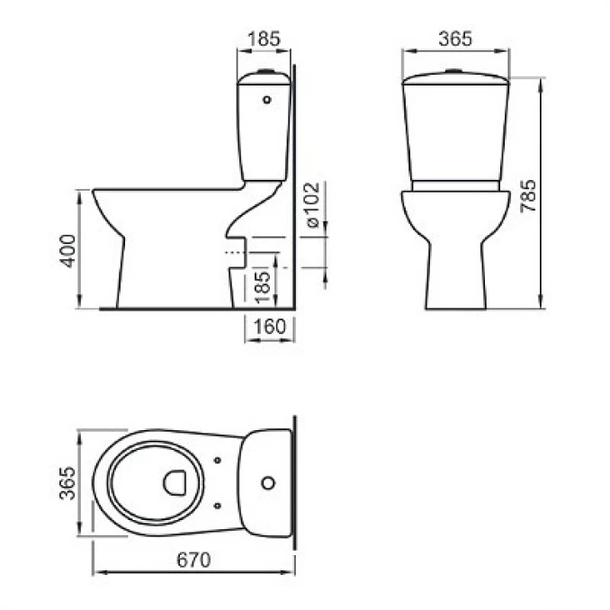 Monoblok JIKA PRO baltik