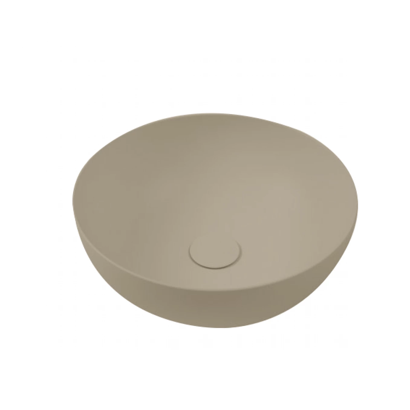 Lavabo nadgradni HATRIA HAPPYHOUR SLIM 06:00 fi400x165mm ivory HATA0Y1VF12