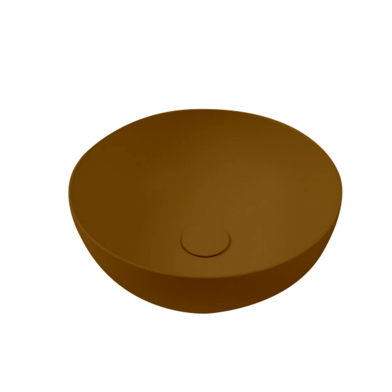 Lavabo nadgradni HATRIA HAPPYHOUR SLIM 06:00 fi400x165mm braon HATA0Y1VF28