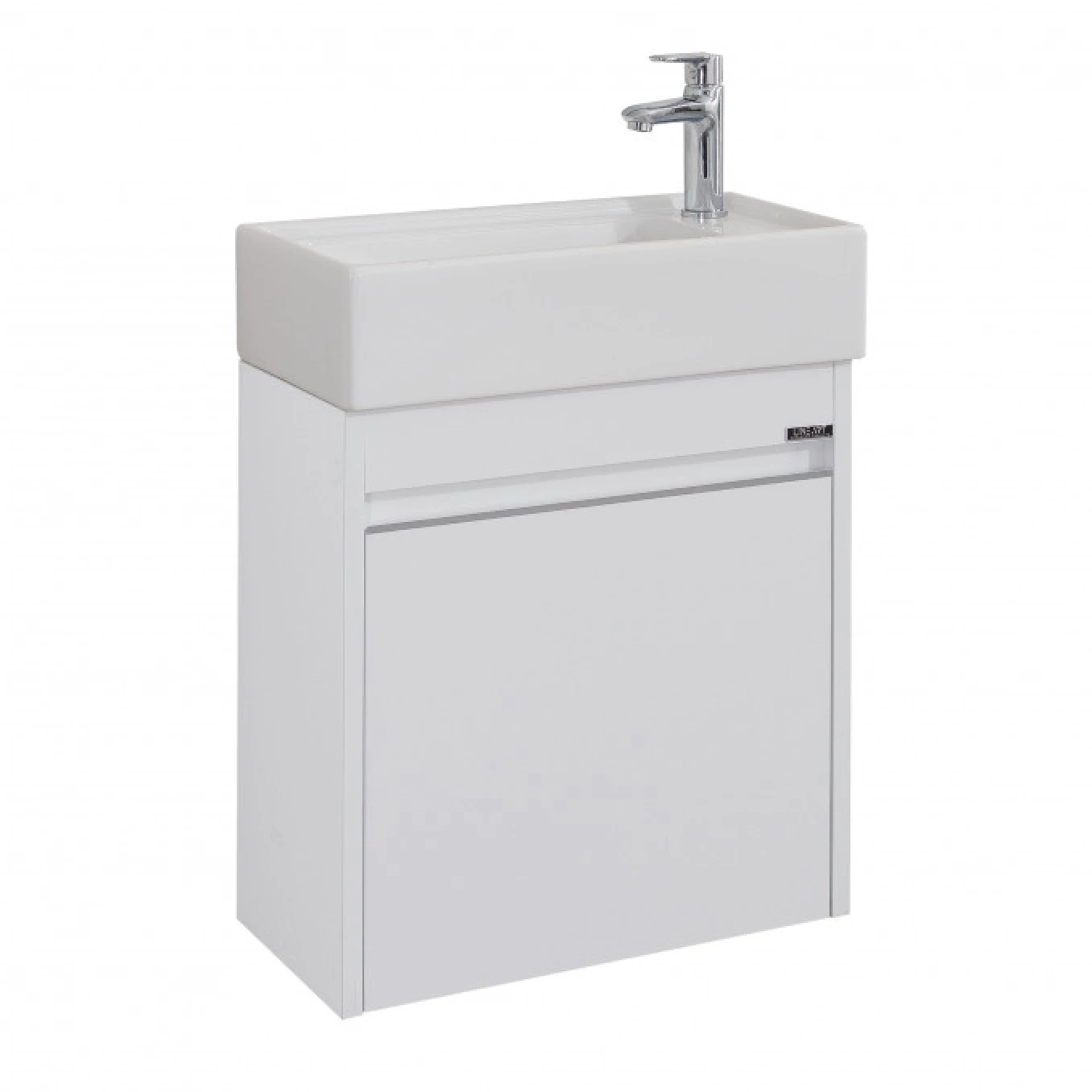 Toaletni ormaric LineArt MOON 50cm white sa lavaboom MON0500.BS