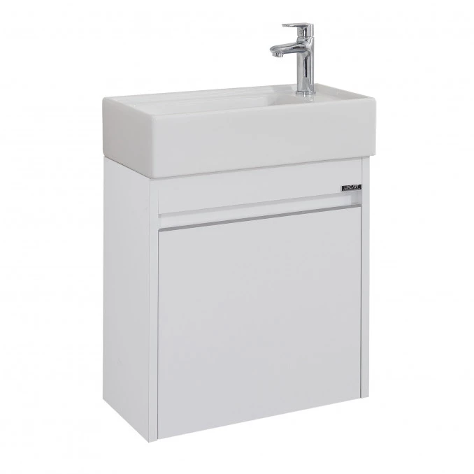 Toaletni ormaric LineArt MOON 50cm white sa lavaboom MON0500.BS